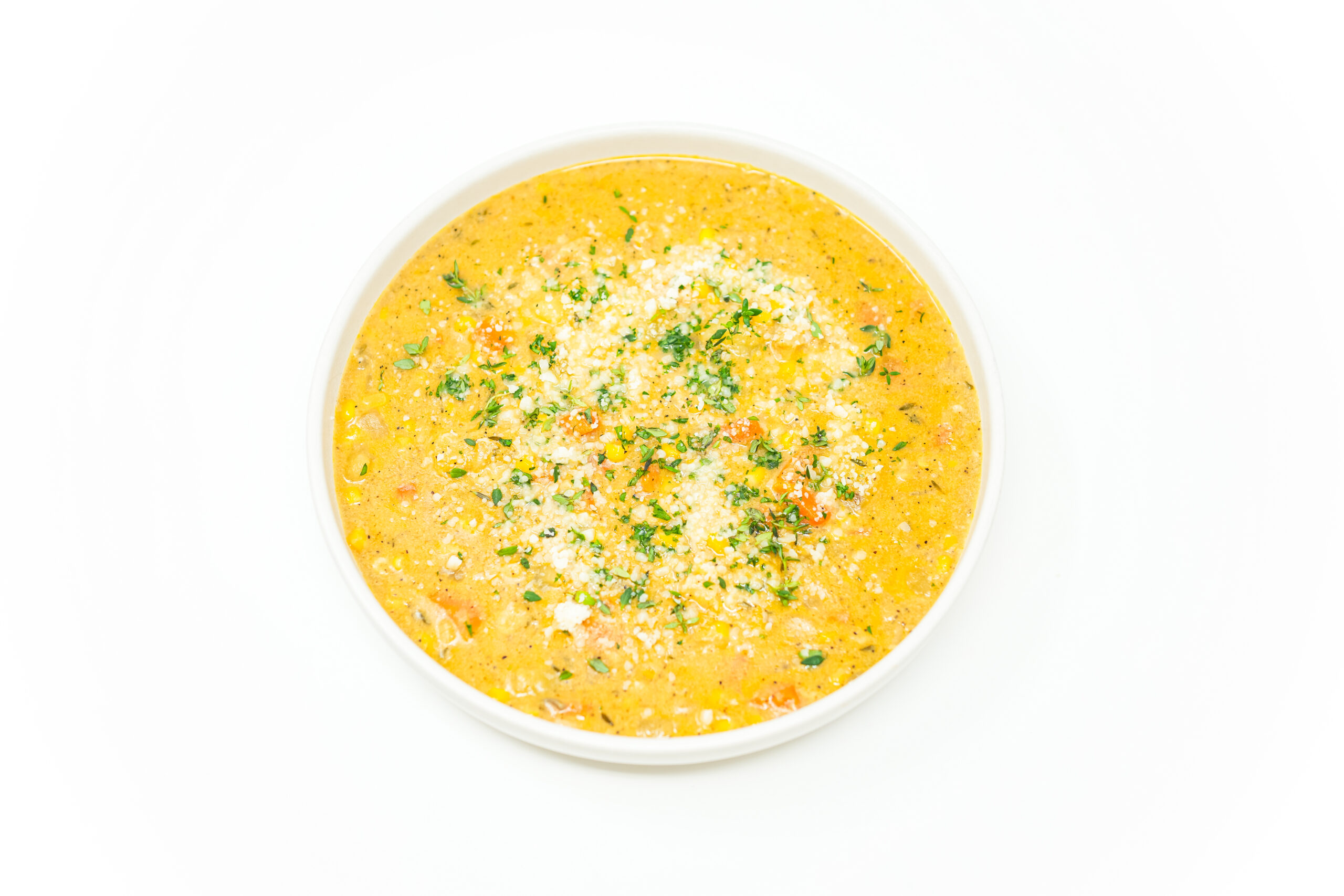 Creamy Corn Clam Chowder - HE COOKS®