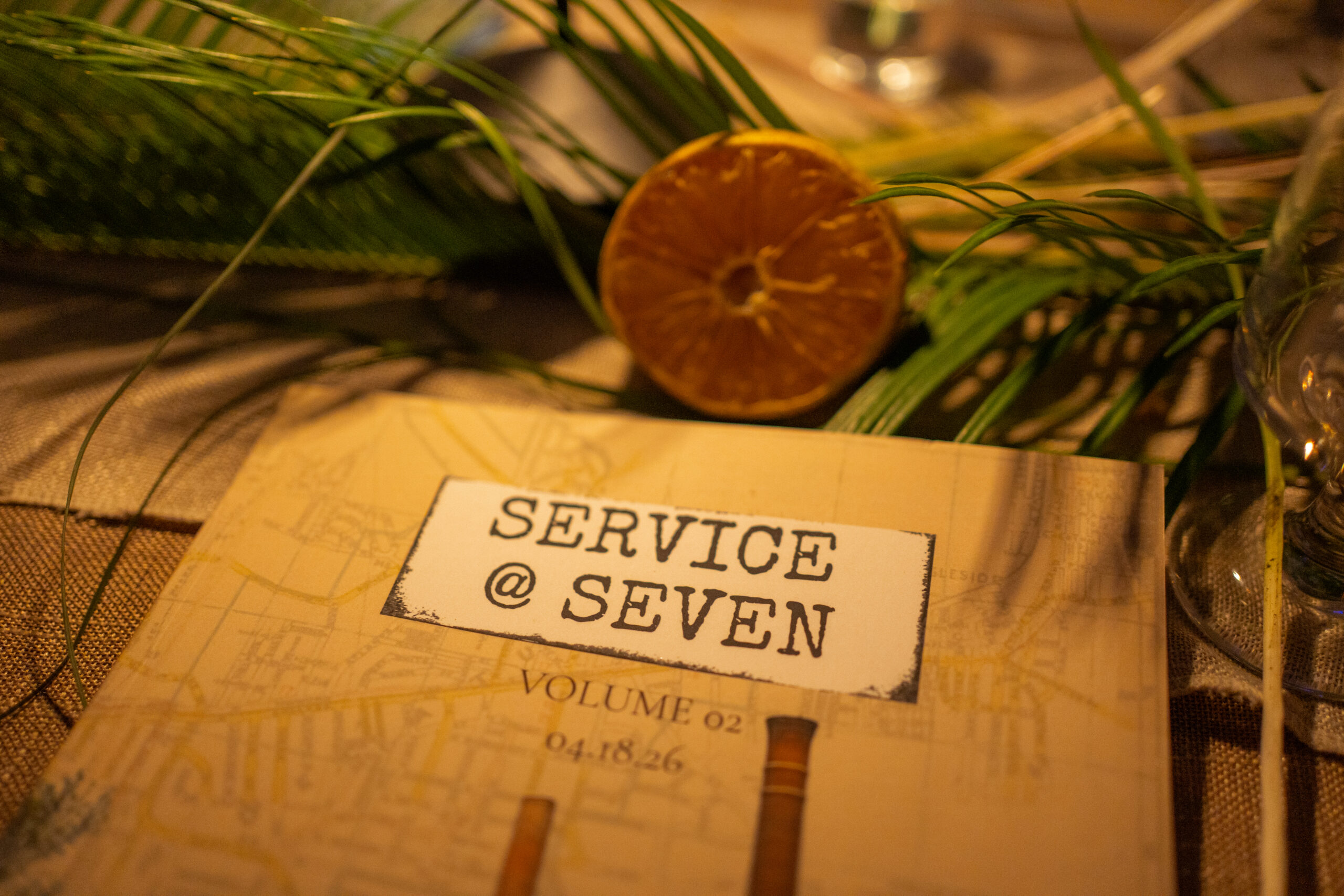 Printed Menu Detail