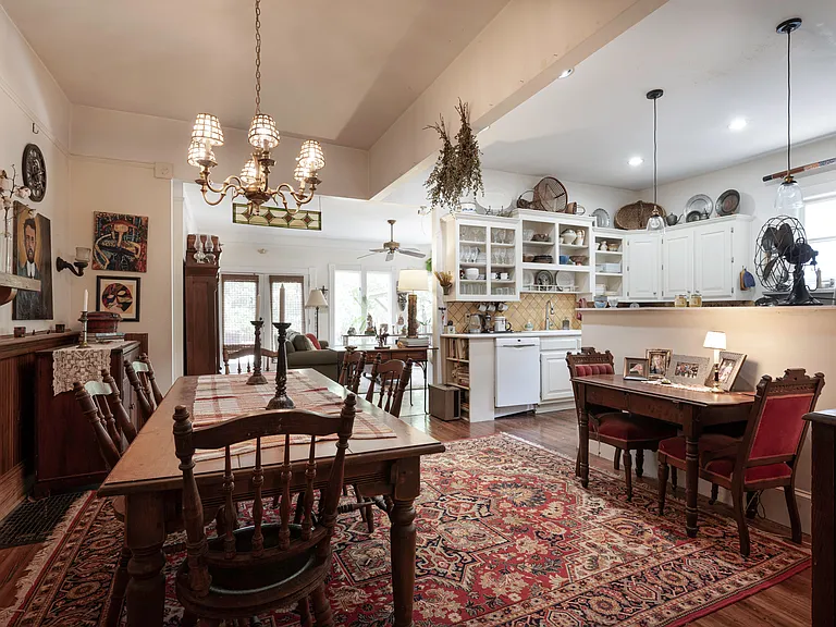 Interior of the Victorian home for Service @ Seven The Fall Feast